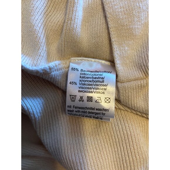 Creation Ivory Long BOHO Tunic Sweater Office Casual Plus Size 16 - Picture 8 of 9